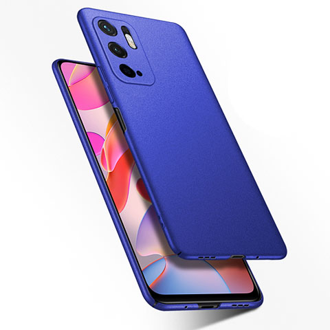 Custodia Plastica Rigida Cover Opaca YK1 per Xiaomi POCO M3 Pro 5G Blu