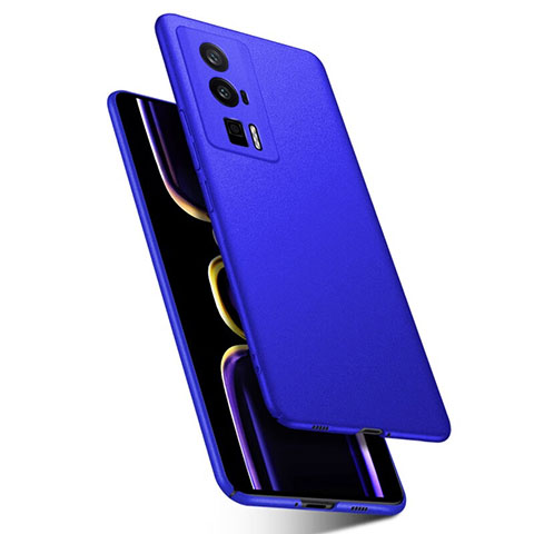 Custodia Plastica Rigida Cover Opaca YK1 per Xiaomi Redmi K60 5G Blu