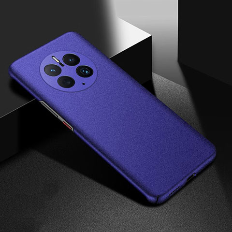 Custodia Plastica Rigida Cover Opaca YK2 per Huawei Mate 50 Pro Blu