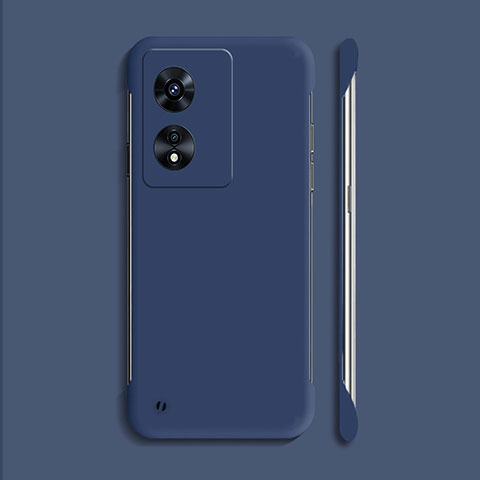 Custodia Plastica Rigida Cover Opaca YK2 per Oppo A1 Pro 5G Blu