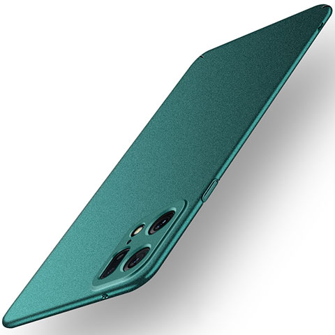 Custodia Plastica Rigida Cover Opaca YK2 per Oppo Find X5 Pro 5G Verde