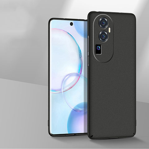 Custodia Plastica Rigida Cover Opaca YK4 per Oppo Reno10 Pro+ Plus 5G Nero