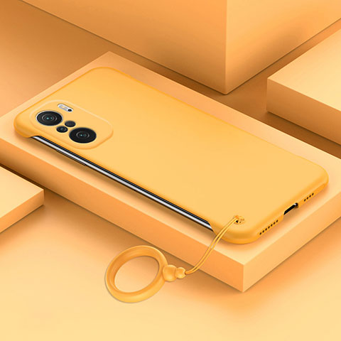 Custodia Plastica Rigida Cover Opaca YK4 per Xiaomi Mi 11i 5G Giallo