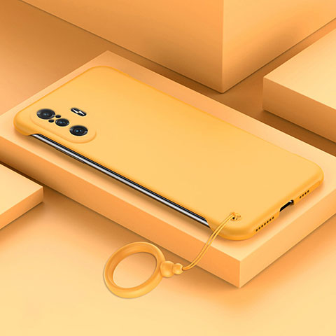 Custodia Plastica Rigida Cover Opaca YK4 per Xiaomi Poco F3 GT 5G Giallo