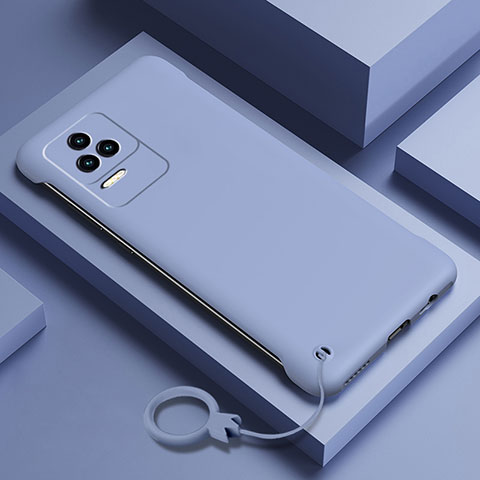 Custodia Plastica Rigida Cover Opaca YK4 per Xiaomi Redmi K50 5G Grigio Lavanda