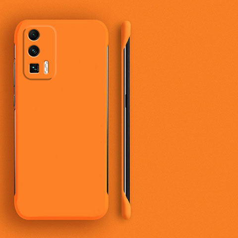 Custodia Plastica Rigida Cover Opaca YK4 per Xiaomi Redmi K60 Pro 5G Arancione