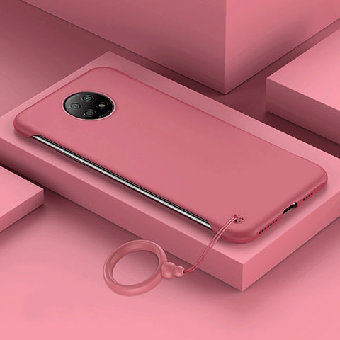 Custodia Plastica Rigida Cover Opaca YK4 per Xiaomi Redmi Note 9T 5G Rosso