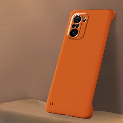 Custodia Plastica Rigida Cover Opaca YK5 per Xiaomi Mi 11X 5G Arancione