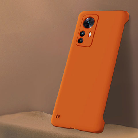 Custodia Plastica Rigida Cover Opaca YK5 per Xiaomi Mi 12T 5G Arancione