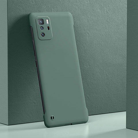 Custodia Plastica Rigida Cover Opaca YK5 per Xiaomi Poco X3 GT 5G Verde