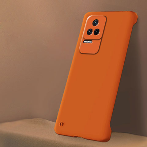 Custodia Plastica Rigida Cover Opaca YK5 per Xiaomi Redmi K50 Pro 5G Arancione