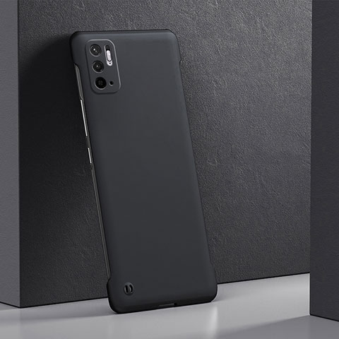 Custodia Plastica Rigida Cover Opaca YK5 per Xiaomi Redmi Note 10 5G Nero