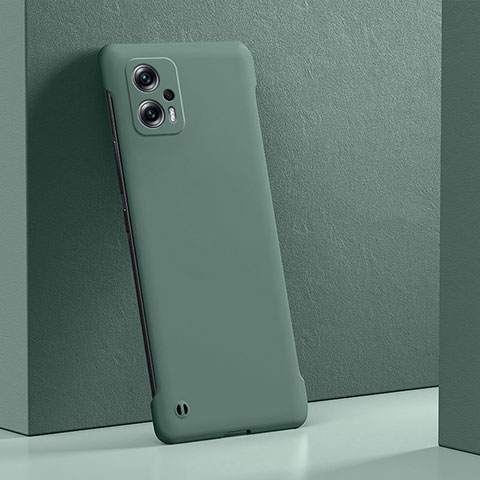 Custodia Plastica Rigida Cover Opaca YK5 per Xiaomi Redmi Note 12T Pro 5G Verde