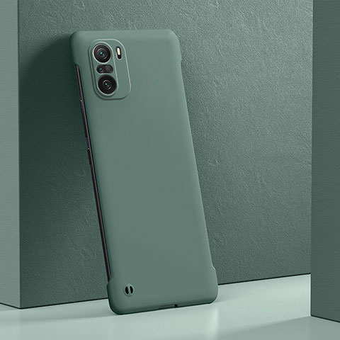 Custodia Plastica Rigida Cover Opaca YK6 per Xiaomi Redmi K40 5G Verde