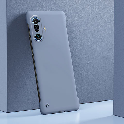 Custodia Plastica Rigida Cover Opaca YK7 per Xiaomi Poco F3 GT 5G Grigio Lavanda