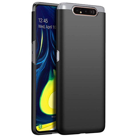 Custodia Plastica Rigida Cover Opaca Z01 per Samsung Galaxy A90 4G Nero