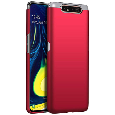 Custodia Plastica Rigida Cover Opaca Z01 per Samsung Galaxy A90 4G Rosso