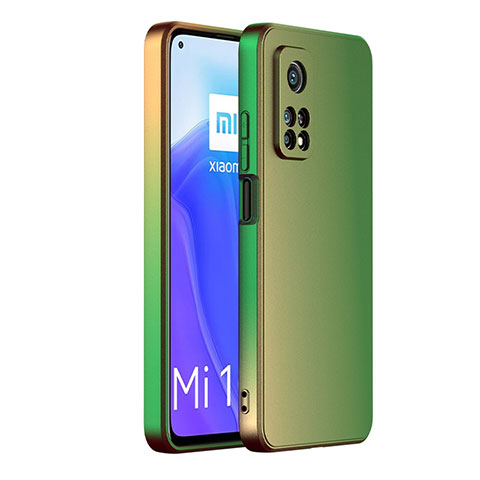 Custodia Plastica Rigida Cover Opaca ZL1 per Xiaomi Mi 10T 5G Verde