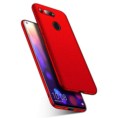 Custodia Plastica Rigida Cover Sabbie Mobili per Huawei Honor V20 Rosso