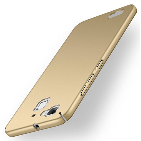 Custodia Plastica Rigida Opaca M01 per Huawei Enjoy 5S Oro