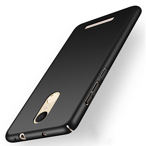 Custodia Plastica Rigida Opaca M01 per Xiaomi Redmi Note 3 MediaTek Nero