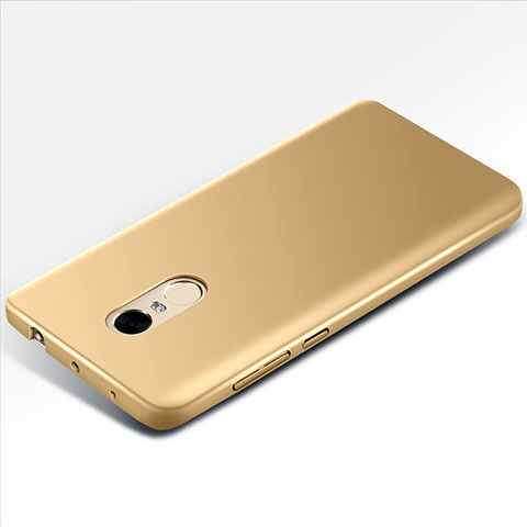 Custodia Plastica Rigida Opaca M01 per Xiaomi Redmi Note 4X High Edition Oro