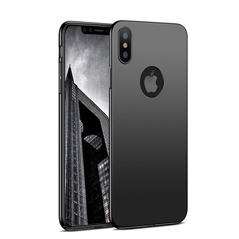 Custodia Plastica Rigida Opaca M05 per Apple iPhone Xs Nero