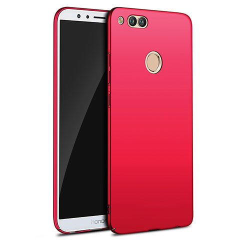 Custodia Plastica Rigida Opaca M09 per Huawei Honor 7X Rosso