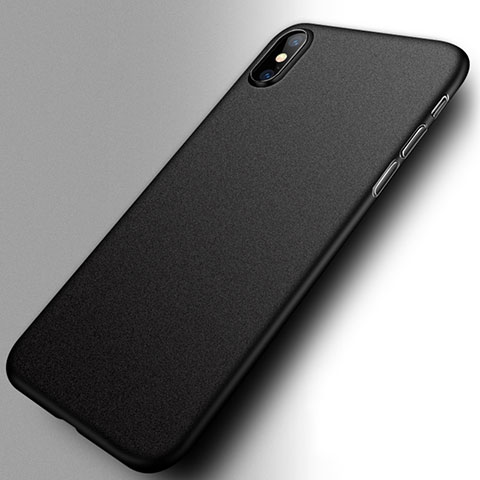 Custodia Plastica Rigida Opaca M12 per Apple iPhone Xs Nero