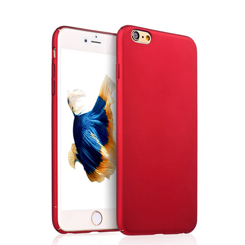 Custodia Plastica Rigida Opaca per Apple iPhone 6S Rosso