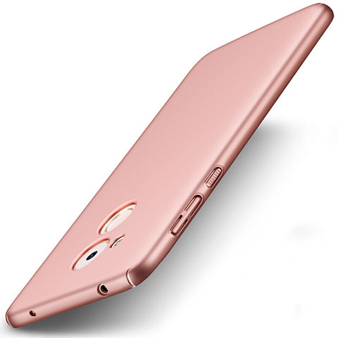 Custodia Plastica Rigida Opaca per Huawei Enjoy 6S Oro Rosa