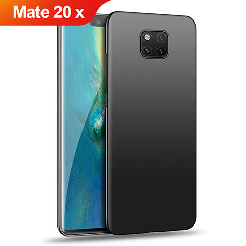 Custodia Plastica Rigida Opaca per Huawei Mate 20 X Nero