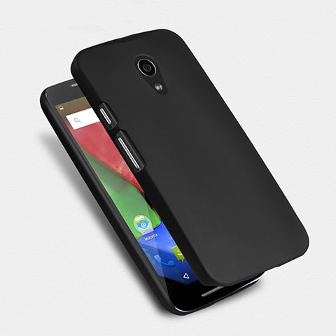 Custodia Plastica Rigida Opaca per Motorola Moto G (2nd Gen) Nero