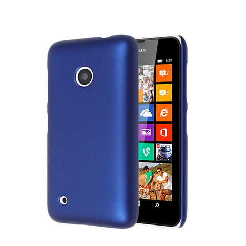 Custodia Plastica Rigida Opaca per Nokia Lumia 530 Blu