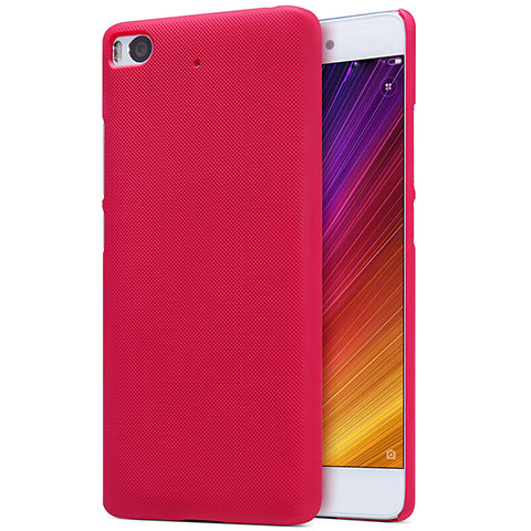 Custodia Plastica Rigida Perforato per Xiaomi Mi 5S 4G Rosso