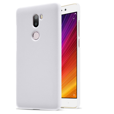 Custodia Plastica Rigida Perforato per Xiaomi Mi 5S Plus Bianco