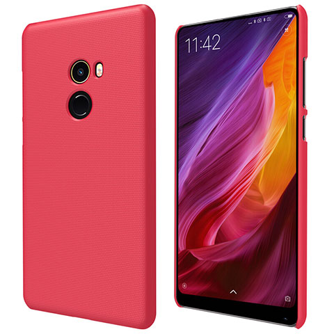 Custodia Plastica Rigida Perforato per Xiaomi Mi Mix Evo Rosso