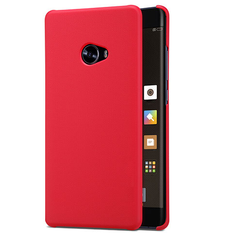 Custodia Plastica Rigida Perforato per Xiaomi Mi Note 2 Rosso