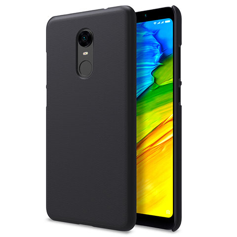 Custodia Plastica Rigida Perforato per Xiaomi Redmi Note 5 Indian Version Nero