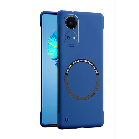 Custodia Plastica Rigida Senza Cornice Cover Opaca con Mag-Safe Magnetic per Huawei Honor X7 Blu