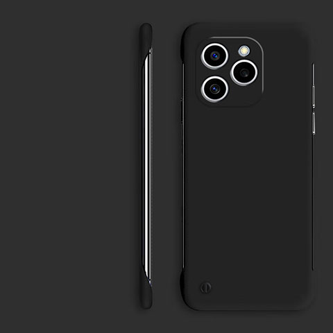 Custodia Plastica Rigida Senza Cornice Cover Opaca P01 per Huawei Honor 60 SE 5G Nero