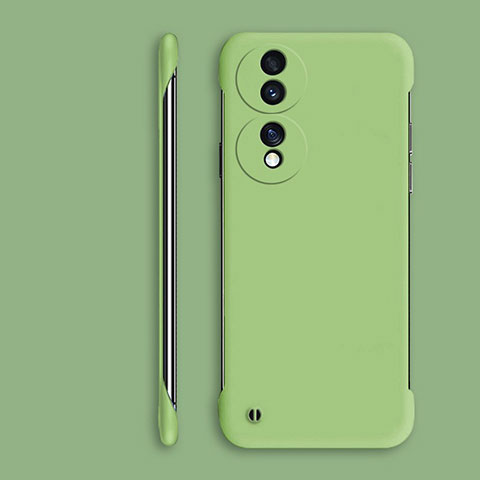 Custodia Plastica Rigida Senza Cornice Cover Opaca P01 per Huawei Honor 70 5G Verde Pastello