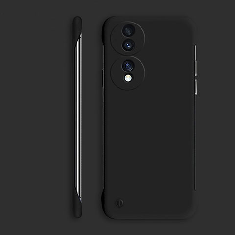 Custodia Plastica Rigida Senza Cornice Cover Opaca P01 per Huawei Honor X7b Nero