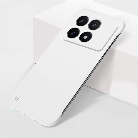 Custodia Plastica Rigida Senza Cornice Cover Opaca P02 per Xiaomi Redmi K70 5G Bianco