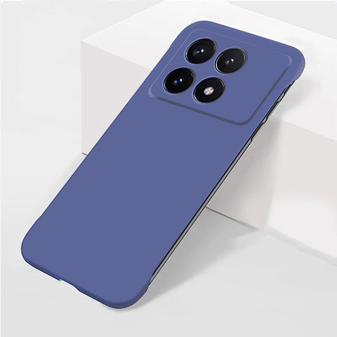 Custodia Plastica Rigida Senza Cornice Cover Opaca P02 per Xiaomi Redmi K70 5G Blu