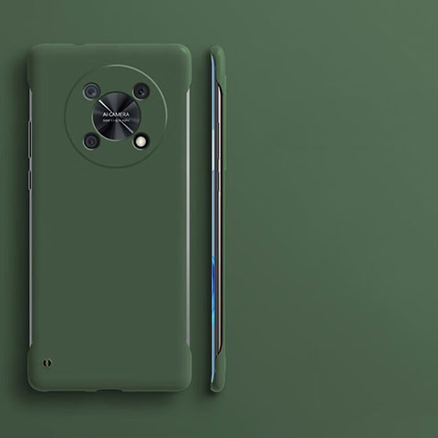 Custodia Plastica Rigida Senza Cornice Cover Opaca per Huawei Enjoy 50 Pro Verde Notte