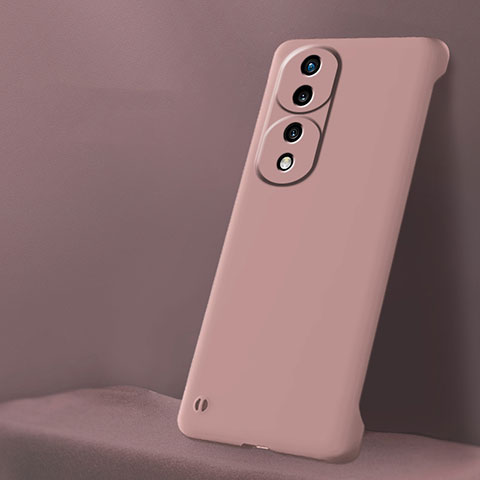 Custodia Plastica Rigida Senza Cornice Cover Opaca per Huawei Honor 70 Pro 5G Rosa