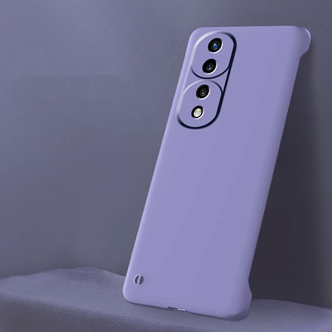 Custodia Plastica Rigida Senza Cornice Cover Opaca per Huawei Honor 70 Pro 5G Viola