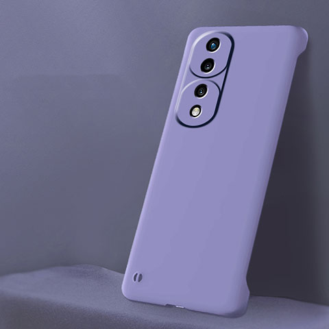 Custodia Plastica Rigida Senza Cornice Cover Opaca per Huawei Honor 70 Pro+ Plus 5G Viola