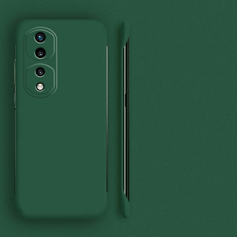 Custodia Plastica Rigida Senza Cornice Cover Opaca per Huawei Honor 80 Pro 5G Verde Notte